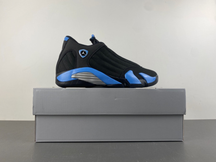 Air Jordan 14 “Black/University Blue” 487471-007