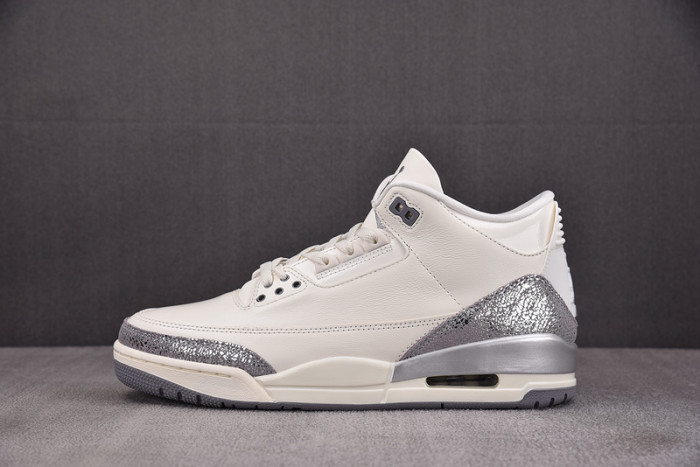 Air Jordan 3 Retro Sail Cement Grey (Women''s) CK9246-100