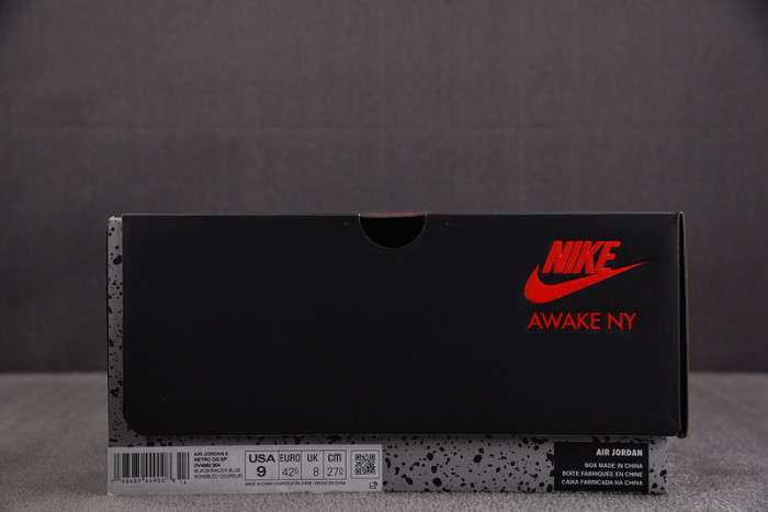 Air Jordan 5 Retro Awake NY Black DV4982-004