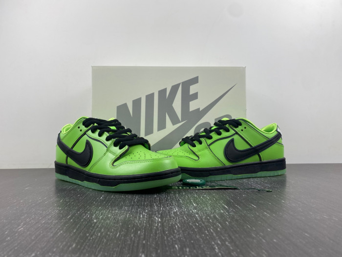 The Powerpuff Girls x Nike SB Dunk Low “Buttercup”FZ8319-300